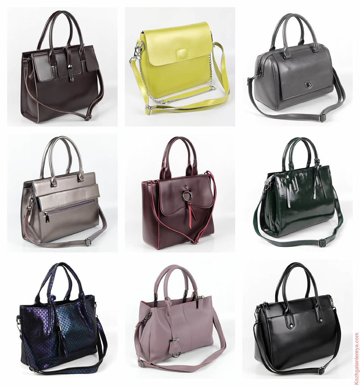 Много новых моделей женских сумочек